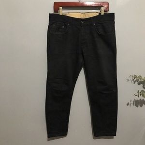 Rag & Bone Archive Black Selvage Denim Size 32